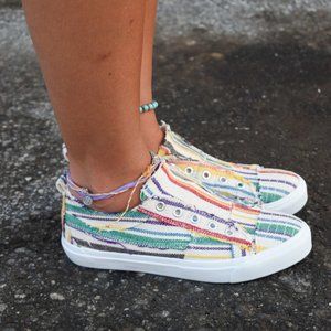 Corky multi stripe babalu sneakers